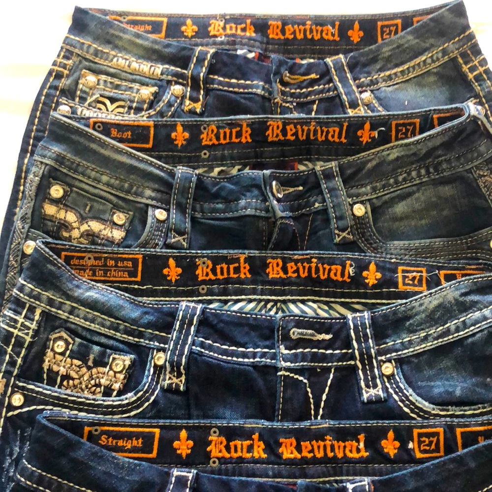 4 jeans Rock Revival size 27